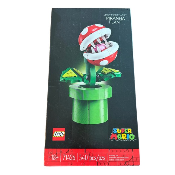 Lego Other - Brand new LEGO Super Mario Piranha Plant Building Set 71426 540 Pieces